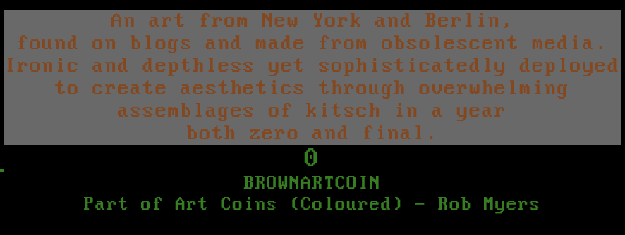BROWNARTCOIN